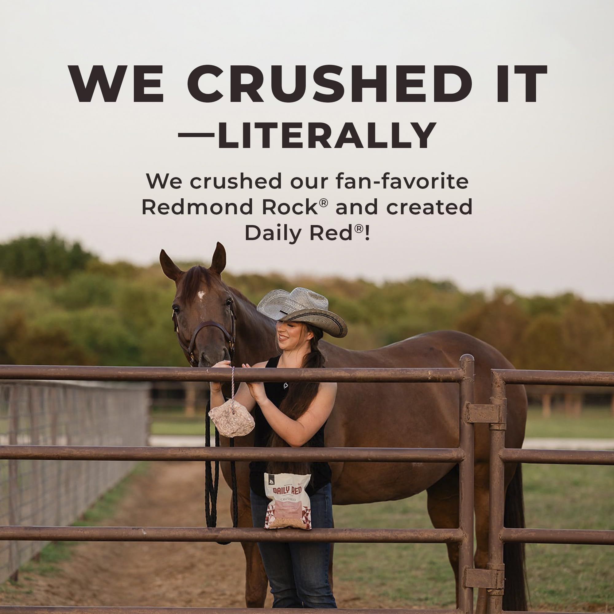 Redmond Daily Red Crushed, minerales naturales para un rendimiento equilibrado.