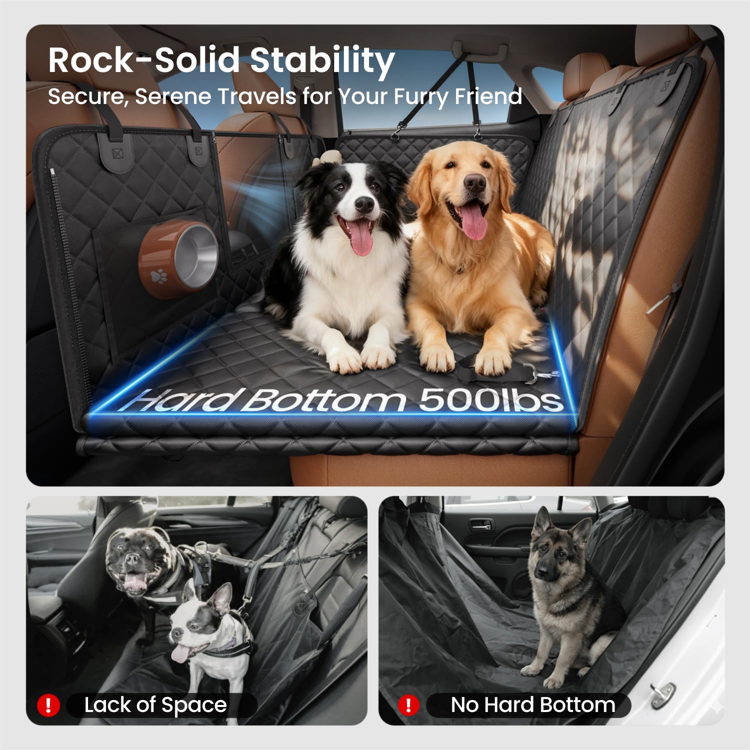 REEVAA 2.0 cubierta de asiento impermeable facilita la limpieza tras un paseo.