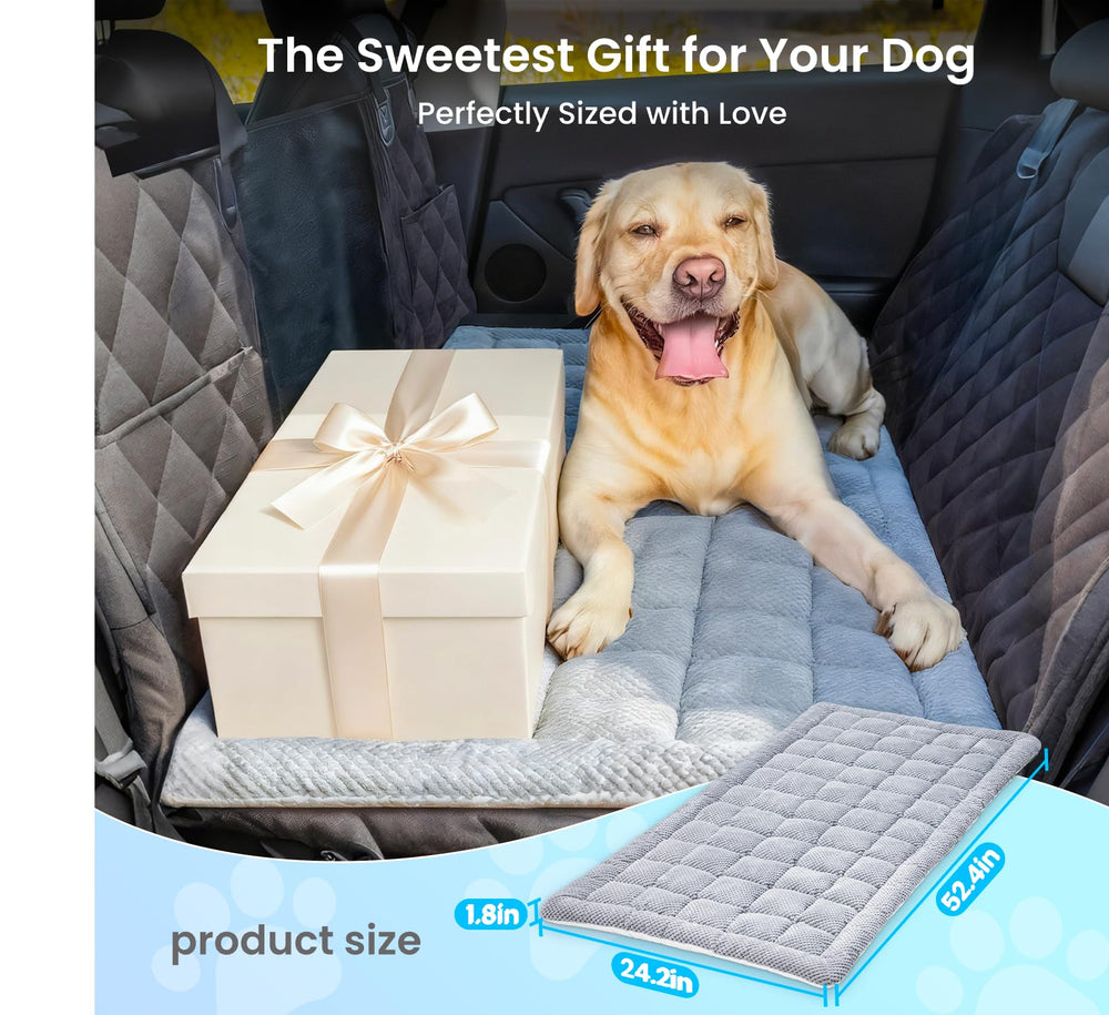 Uso diario en coche o casa con la cama REEVAA para perros.