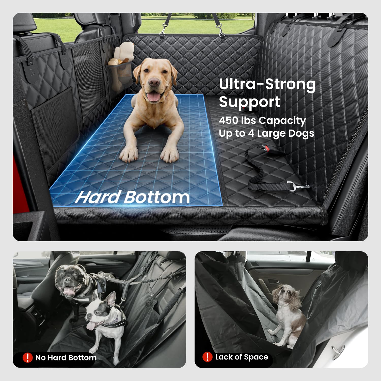REEVAA hamaca XL para perros, ofrece más espacio para estirarse