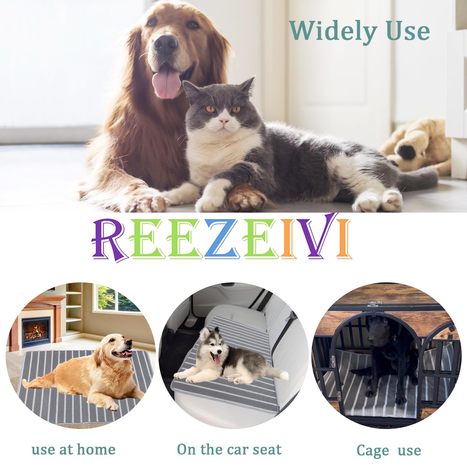 Ventilación mejorada REEZEIVI para comodidad del perro