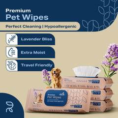 REFRESHIFY: toallitas para perros cara, limpian y refrescan sin irritación.