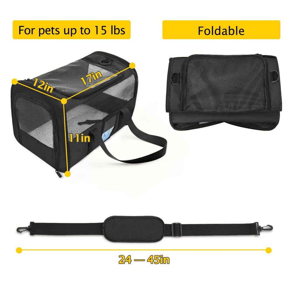 Portapet Refrze con ventilación en malla para buena circulación de aire