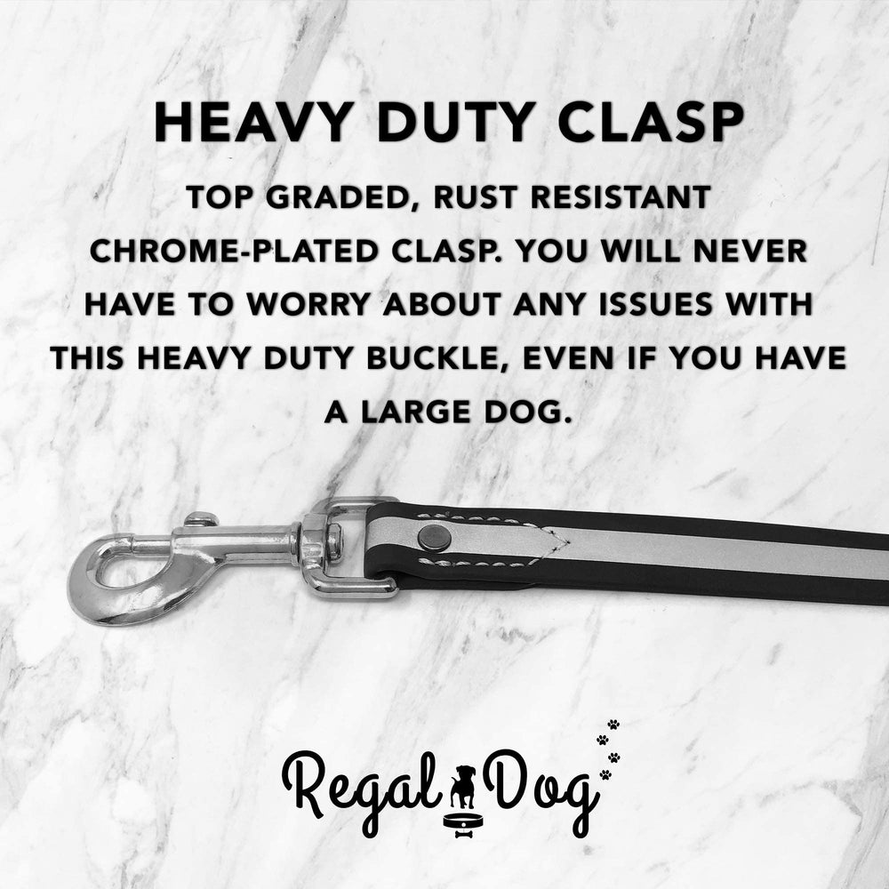 Regal Dog Products collar biothane impermeable, fácil de limpiar.