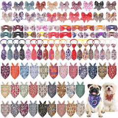 Bandanas paisley triangulares de Reginary para perros, perfecto para paseos con estilo veraniego.