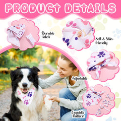 Collares florales Reginary para perros, elegancia suave para salidas.