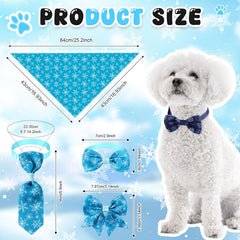 Reginary corbatines para perro con ajuste 22-36 cm, perfecto para fiestas.