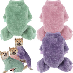 Reginary pijamas para perro rosa; abrigo cómodo para paseos fríos y juegos.