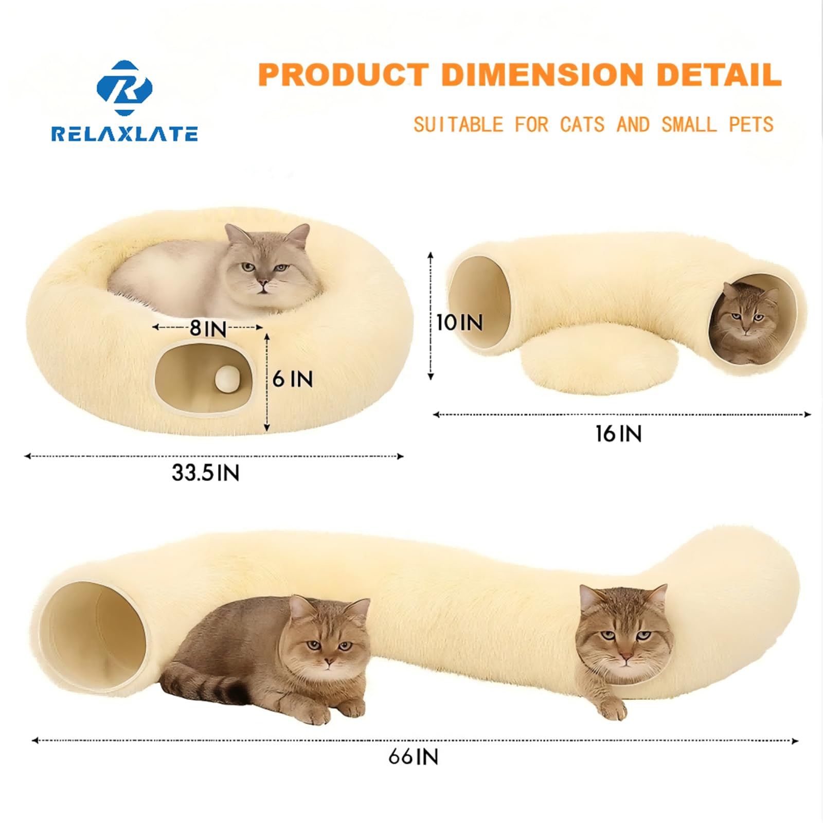 RELAXLATE uso en interiores para gatos y múltiples felinos.