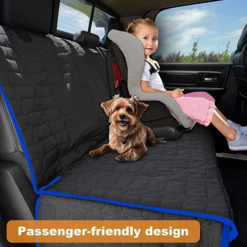 Reliadura funda asiento trasero, instalación rápida y sencilla para viajes sin complicaciones.