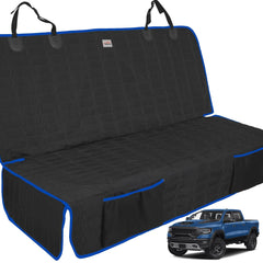 Reliadura funda asiento trasero para perros, ajuste cómodo y protección duradera.