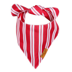 Remy+Roo bandanas diseno exclusivo: patrones navidenos coordinados para looks festivos.
