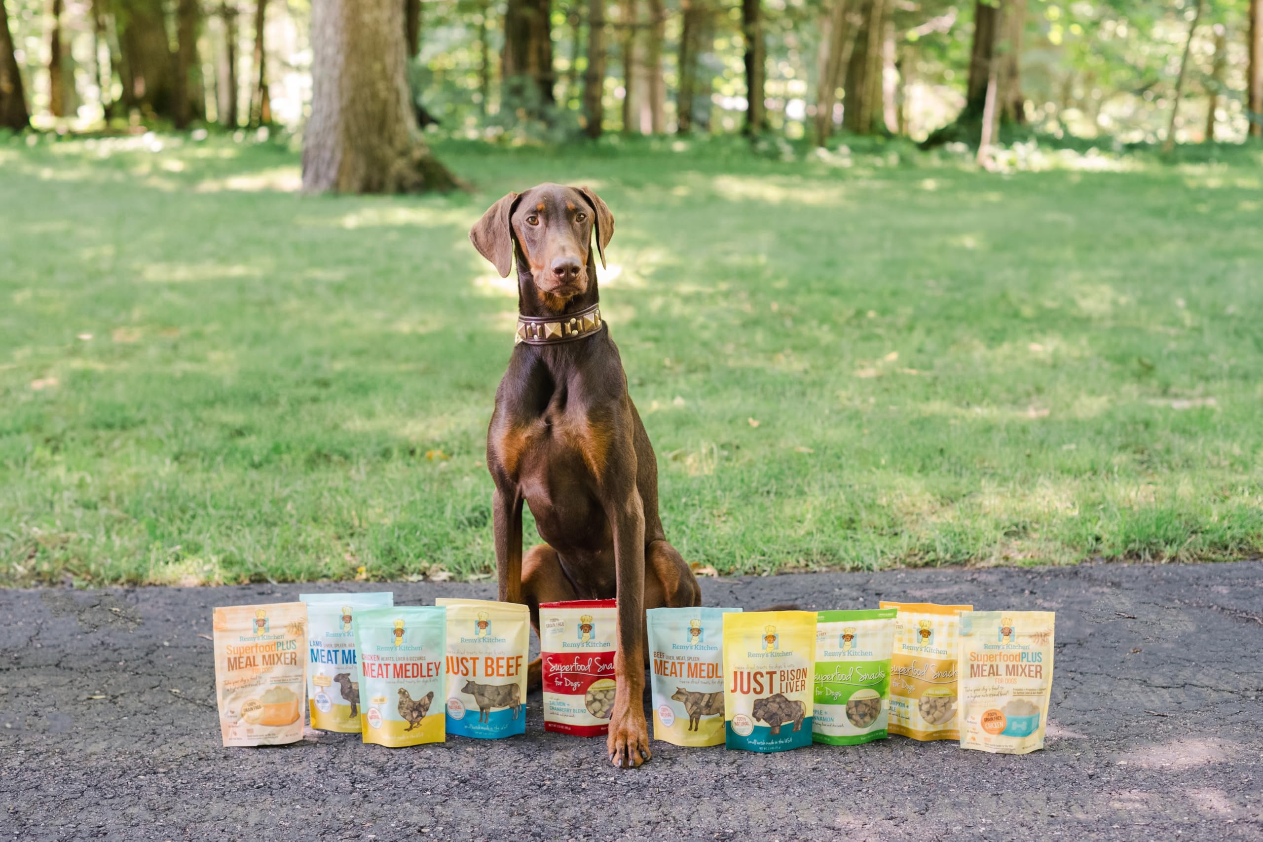 Remy’s Kitchen snack natural para perros de todas las edades.