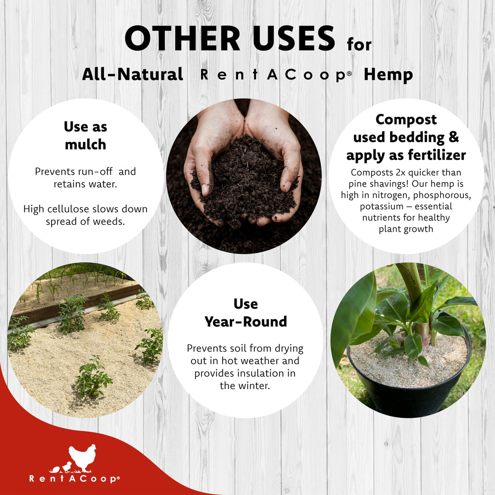 RentACoop usos múltiples para aves, conejos y reptiles.