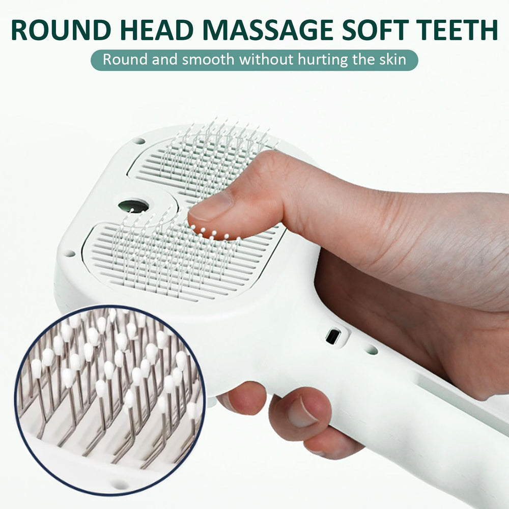 ReNu Dog Brush antiestatico reduce la estática para menos tirones