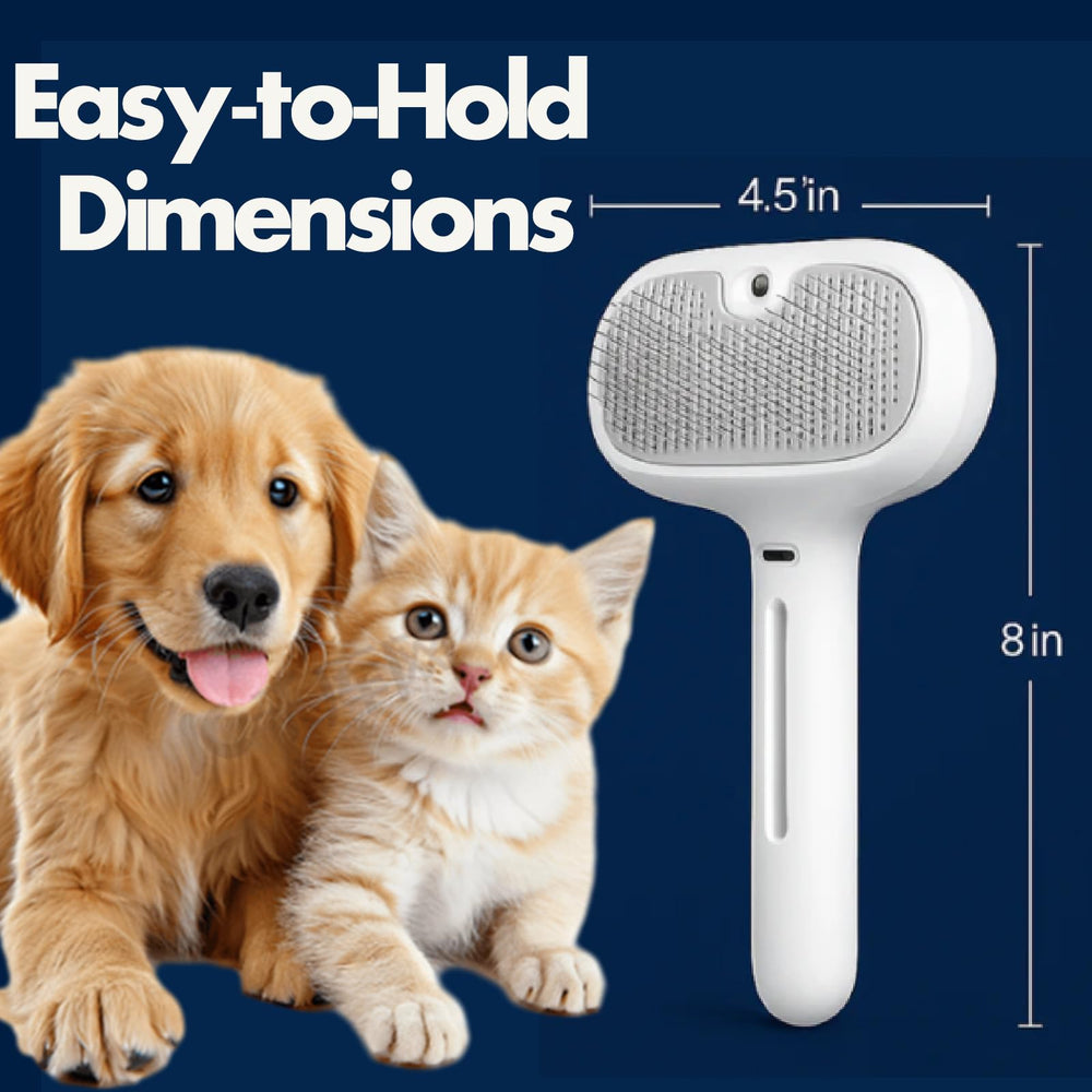 Renu FreshFur Carga USB, listo para sesiones de aseo en cualquier lugar.