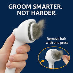 Renu FreshFur Cepillo con solución de baño para una experiencia de aseo cómoda.