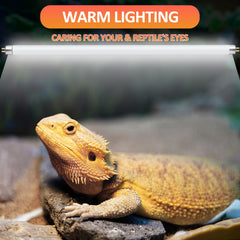 REPTI HOME UVB 10.0 para reptiles: ayuda a absorción de calcio y vitamina D3.
