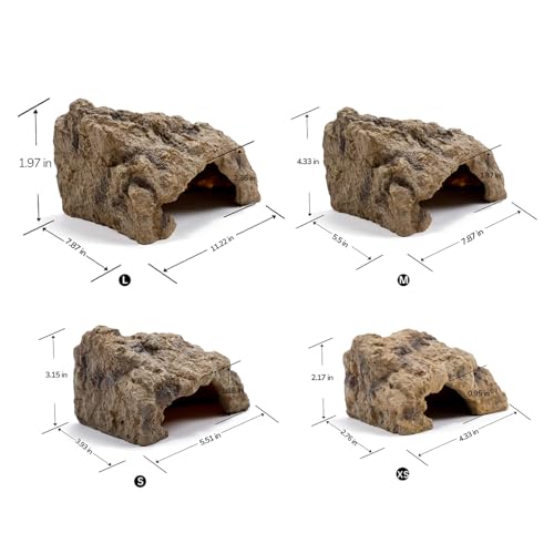 Repticircle Reptile Hide, refugio seguro en la esquina, optimizando el espacio.