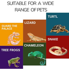 Repticircle Reptile Hide, entrada con borde liso, ideal para evitar lesiones.