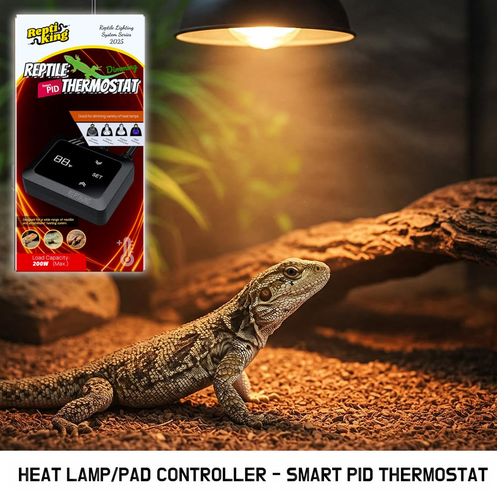 Ideal para terrarios con iluminación diurna o calor infrarrojo