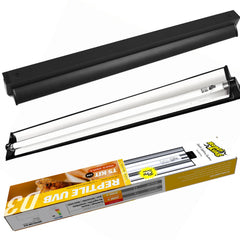 ReptiKing T5 HO UVB lampara-desert-10uvb, iluminación para reptiles en zonas soleadas.