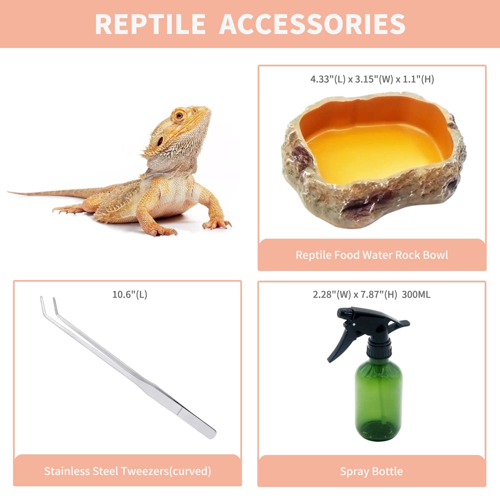 Reptile Growth mini terrario cristal de policarbonato resistente y duradero