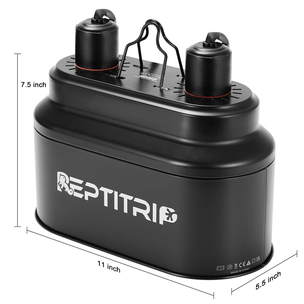 REPTITRIP ventilacion superior facilita disipación de calor.