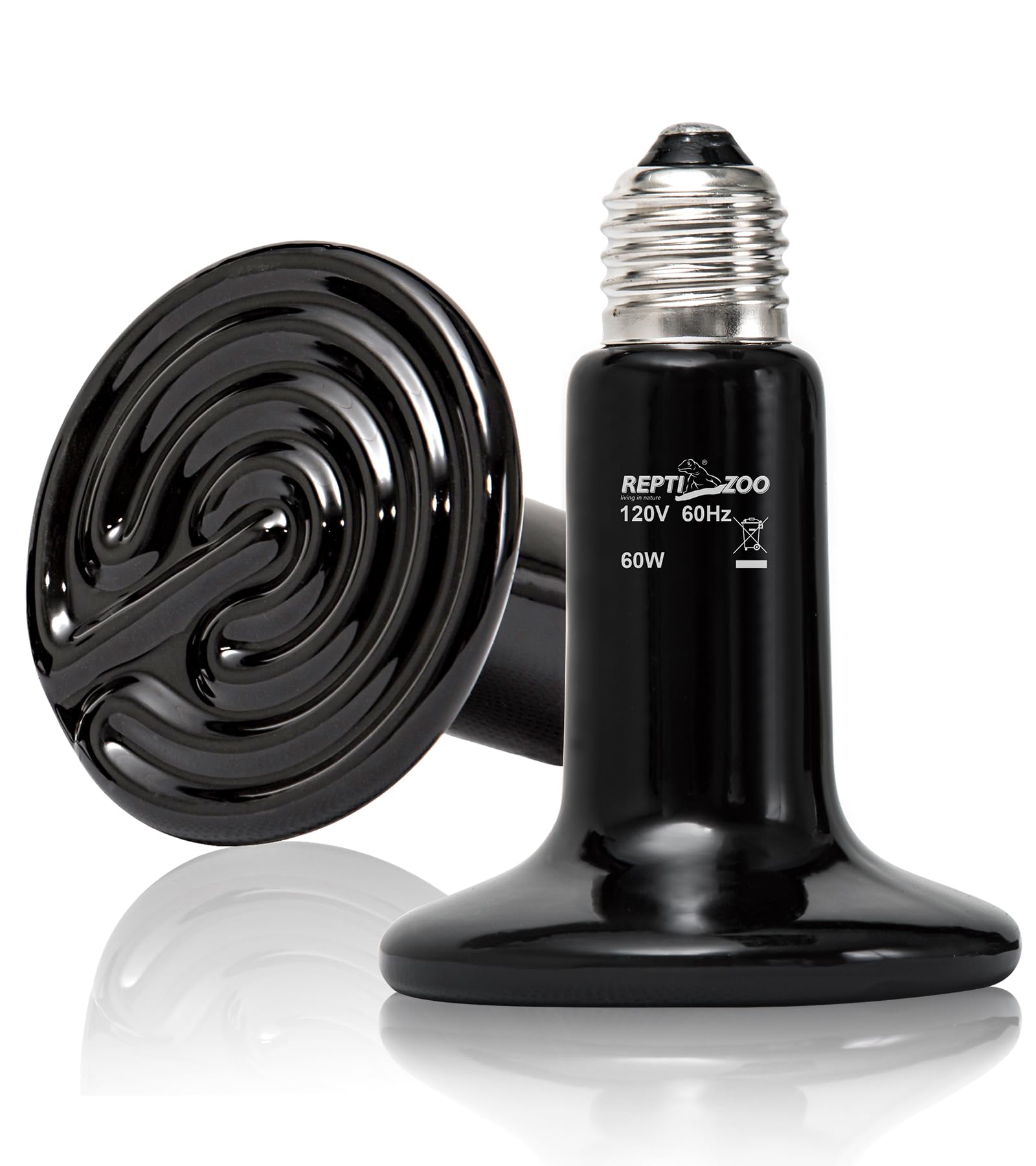 REPTI ZOO 100W emisor cerámico, ideal para reptiles