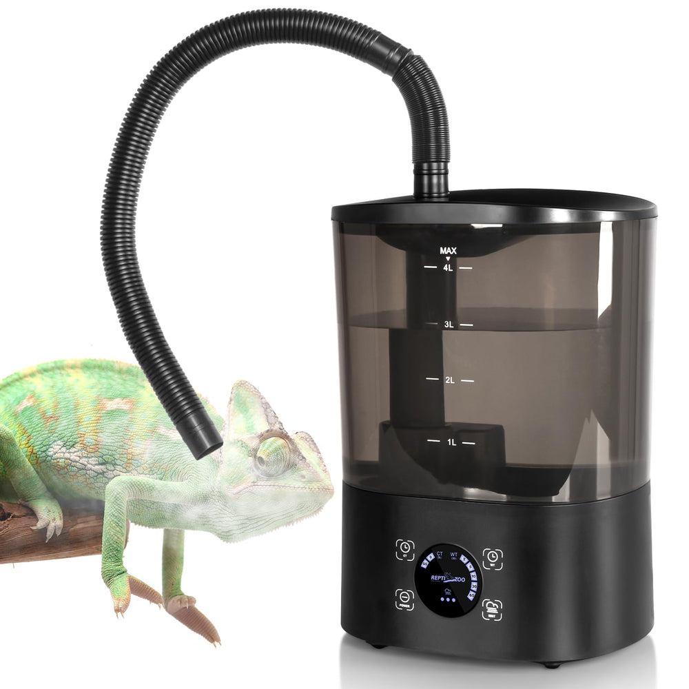 REPTI ZOO nebulizador humidificador 4L, diseño integrado para terrarios