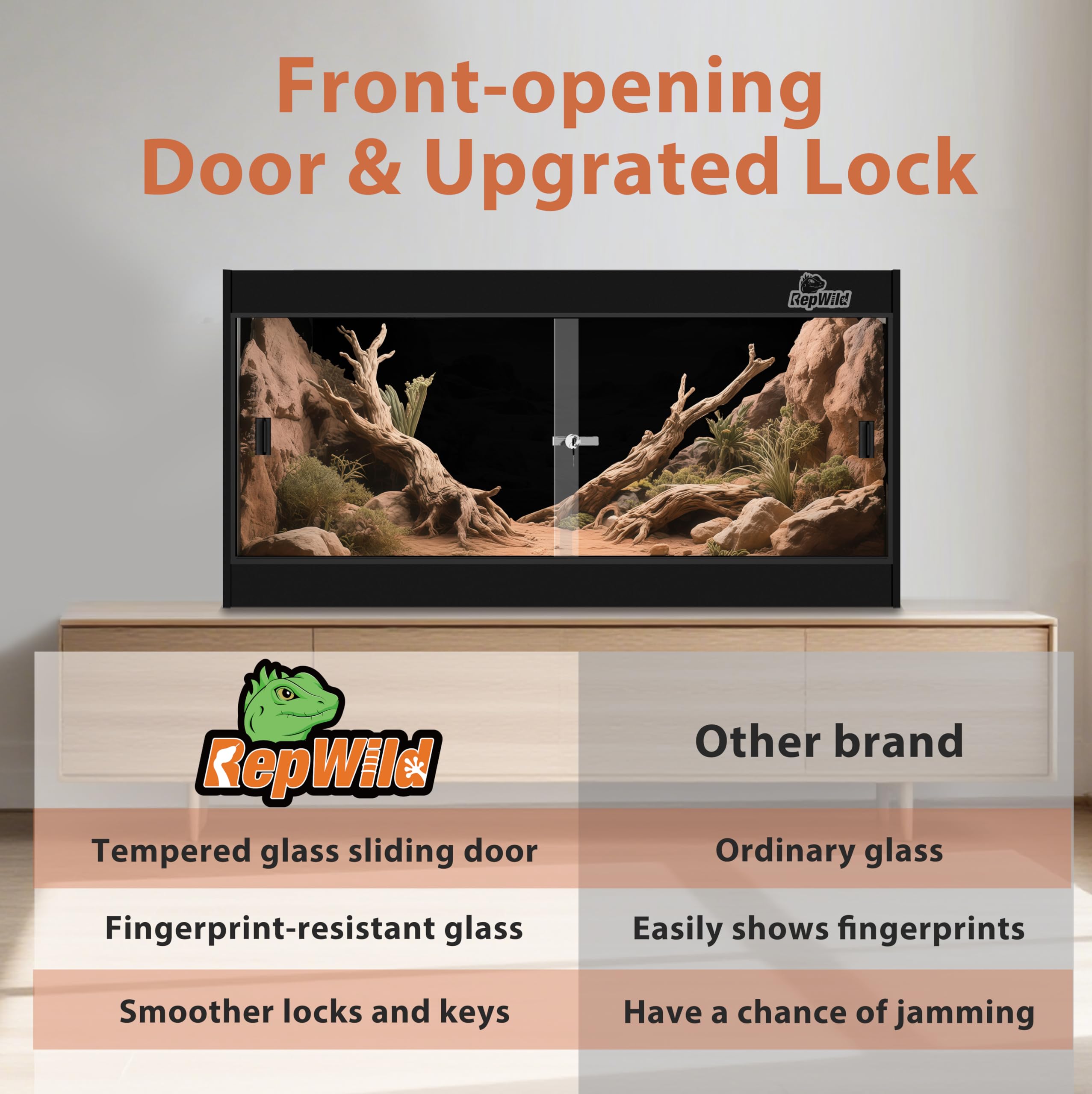 REPWILD beginner-friendly assembly guide for first-time reptile keepers