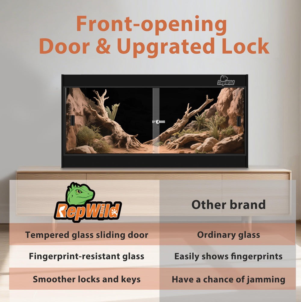 REPWILD beginner-friendly assembly guide for first-time reptile keepers