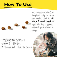 RESCUE Pet Chews con ingredientes simples para perros