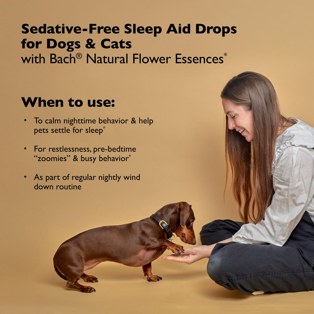 Gotero de Rescue Pet Sleep Dropper para dosis fáciles en casa.