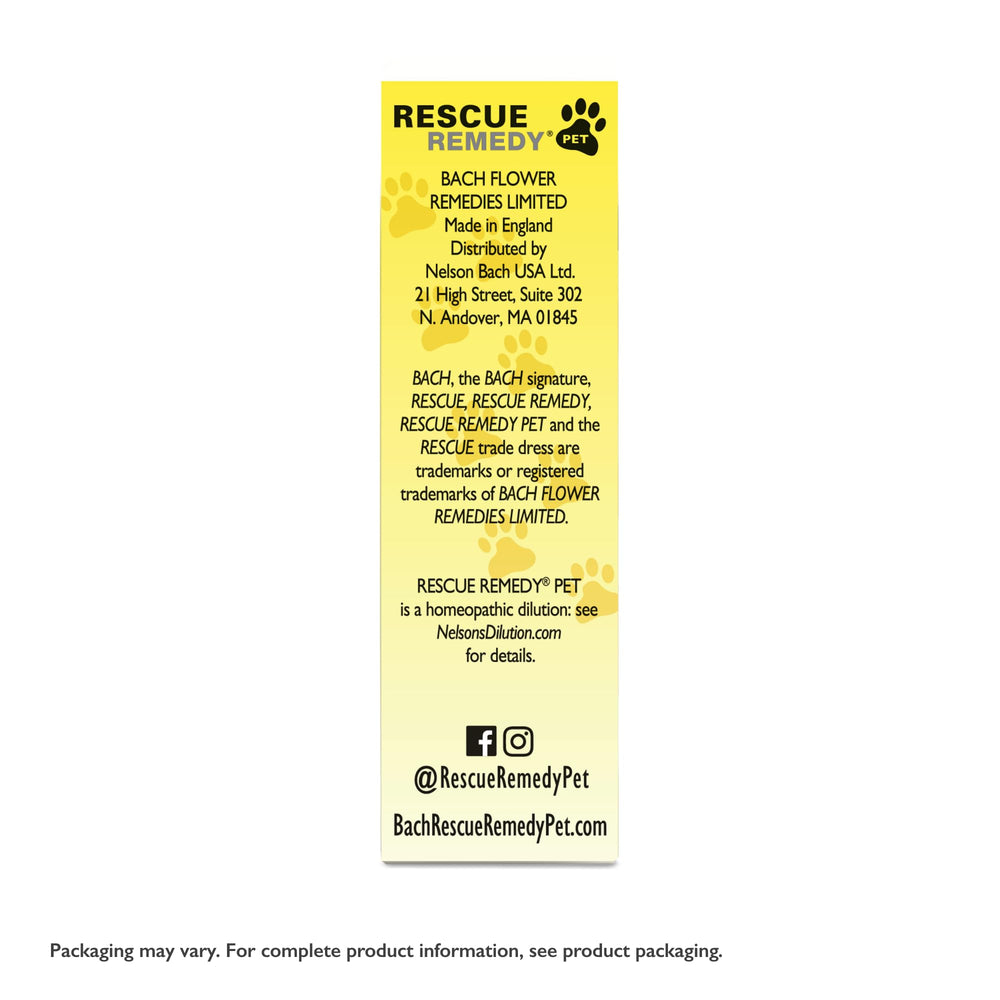 Rescue Remedy Mascota: gotas-apoyo-emocional para momentos de estrés sin sedación.