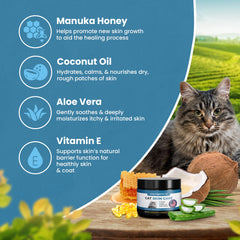 ResQ Organics Cat Paw Balm: aplicación suave para patas de gatos.