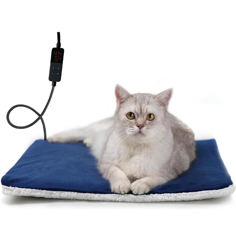 Rest-Eazzzy almohadilla calefacción para mascotas, calor suave para perros y gatos.