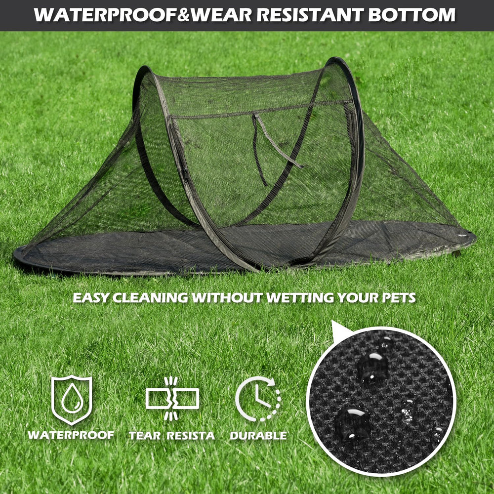 Rest-Eazzzy Tienda para Gato: estructura resistente para tranquilidad durante campamentos.