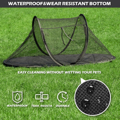 Rest-Eazzzy Tienda para Gato: estructura resistente para tranquilidad durante campamentos.