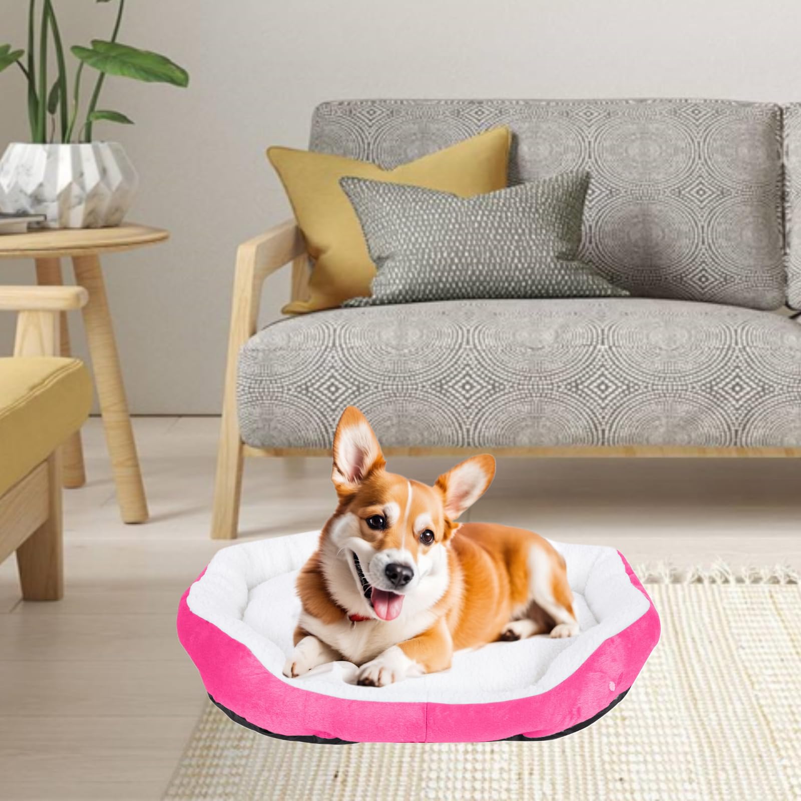 Resulzon relleno plush rosa, acolchado que ofrece soporte cómodo.