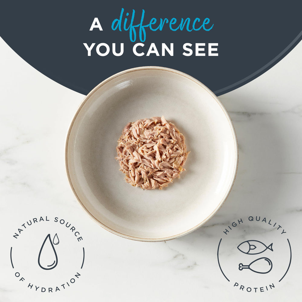 Reveal: lata de atún en caldo para una proteína de calidad y sabor natural.