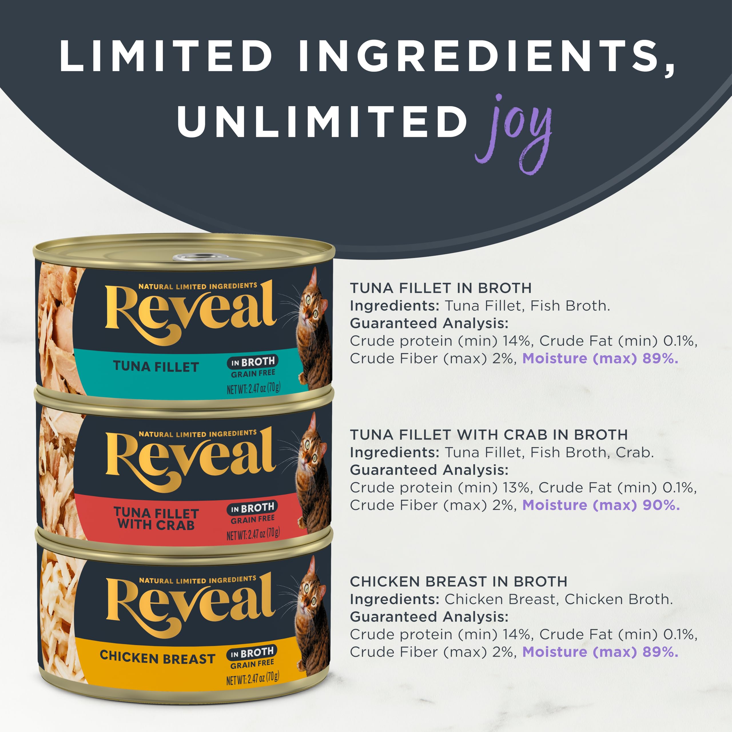 Reveal proteína real como primer ingrediente en mousse