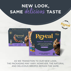 Reveal sin granos, ingredientes limitados, opción simple para la dieta de tu gato.