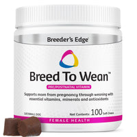 Revival Breeder-edge botella frontal, apoyo nutricional durante embarazo y lactancia.