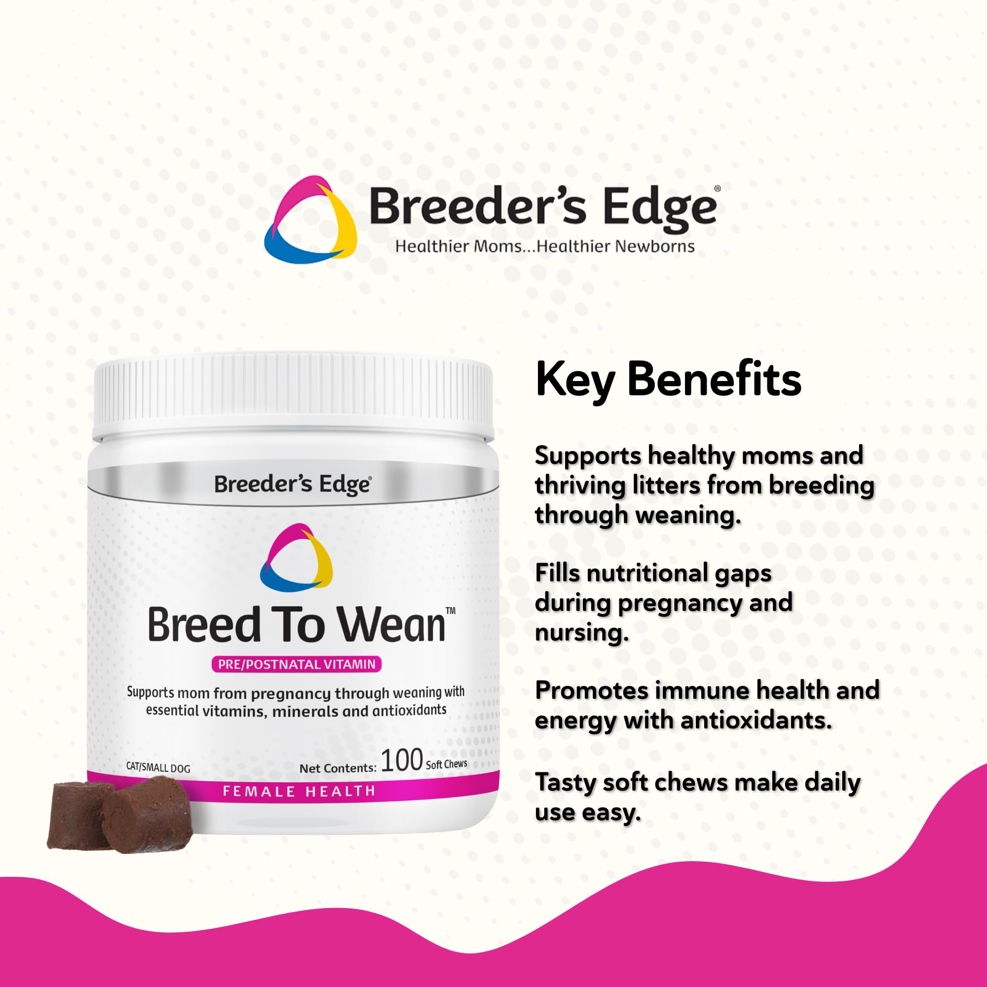 Revival Breeder-edge madre en embarazo, nutrición para gestación saludable.