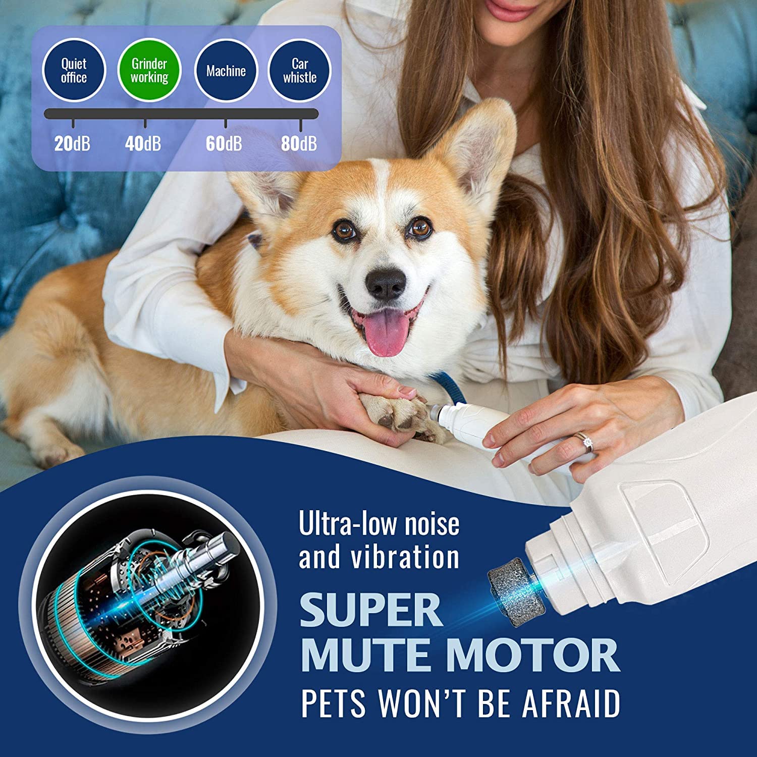 REXIPETS diseño ligero y portátil para uso en casa o profesional