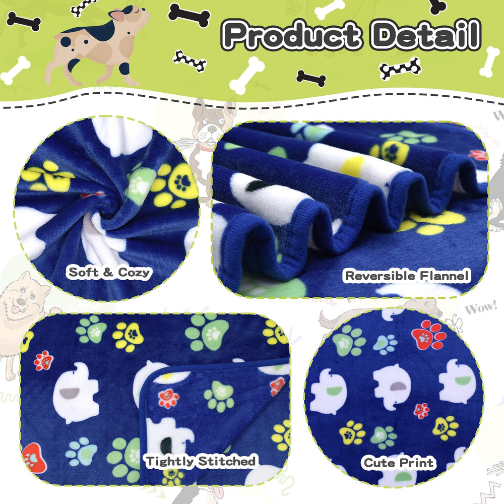 Manta Rezutan 41x31 pulgadas para perros, suave y fácil de lavar