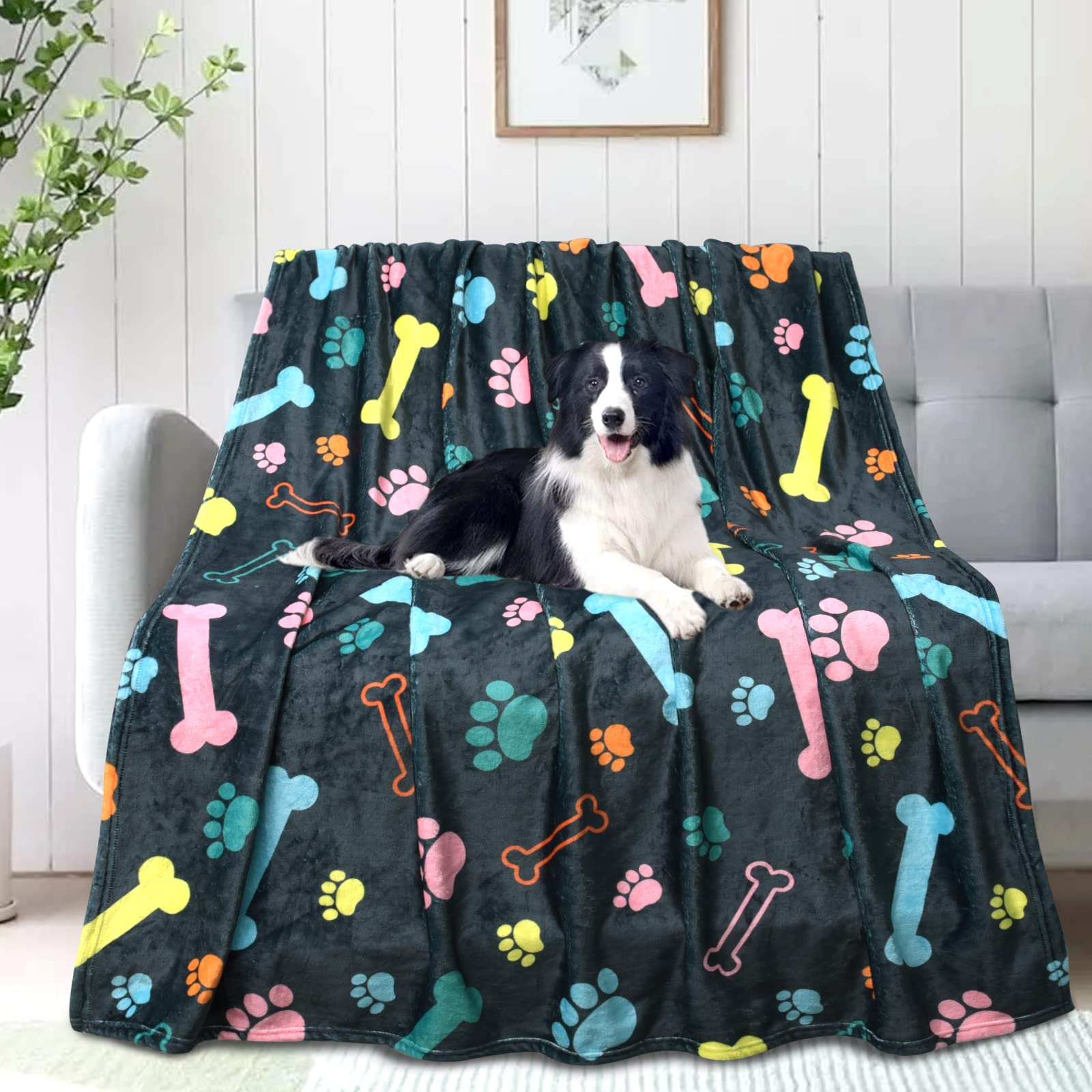 Manta Rezutan para perro grande, dos caras, ideal para cama o transporte.
