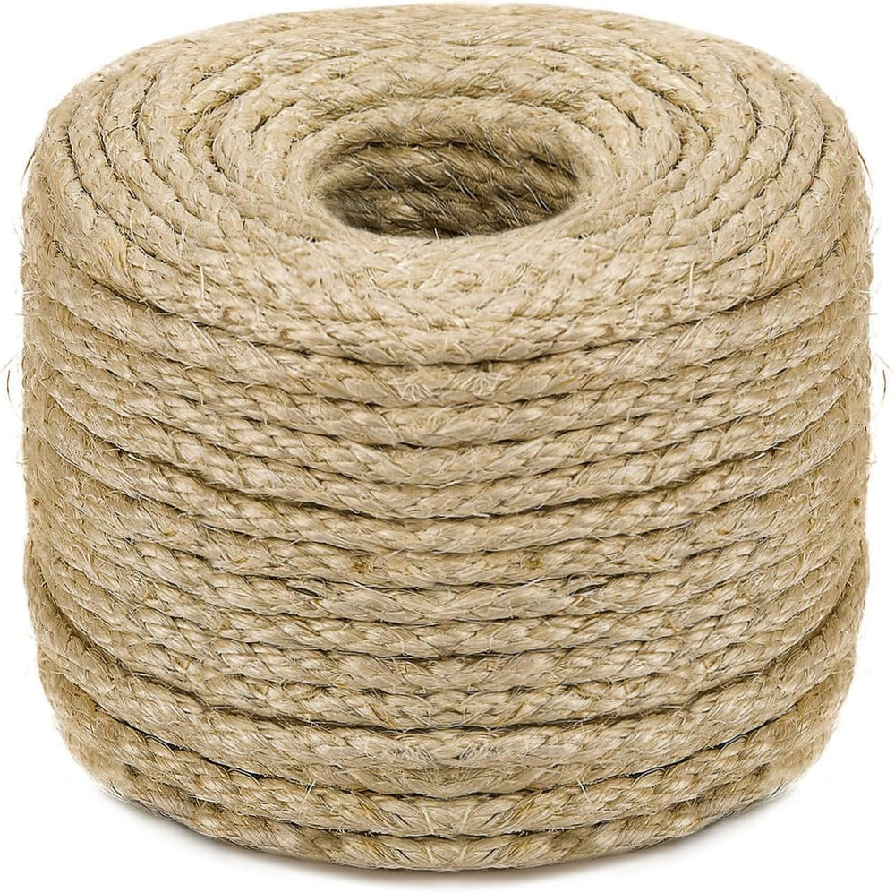 Riemex cuerda de sisal para rascador de gato, ideal para postes y torres de bricolaje.