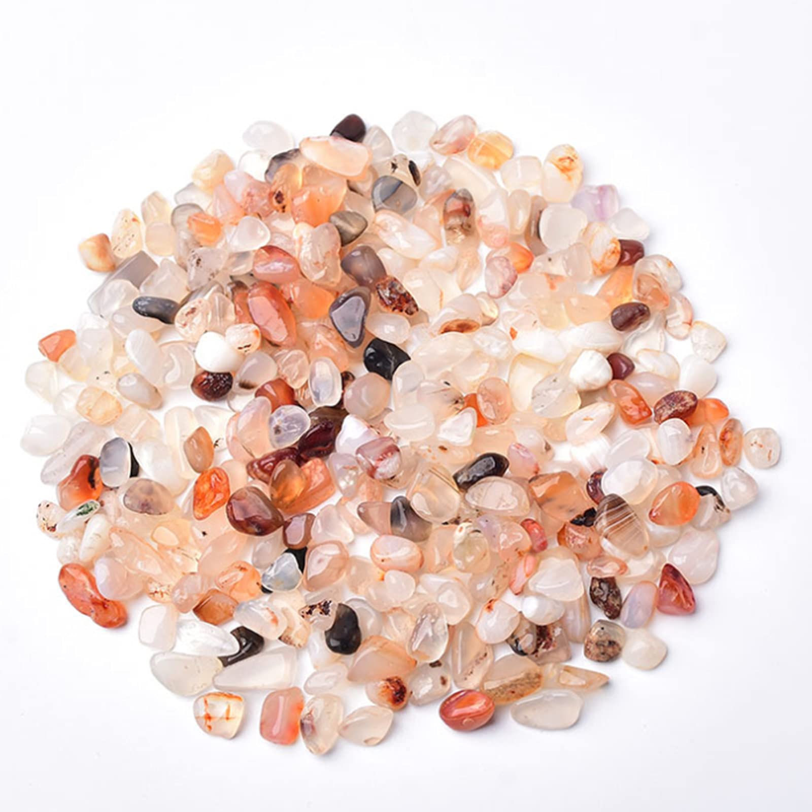 Grava cristal blanca RIFNY para acuario, decoración limpia y elegante